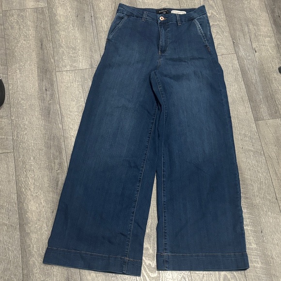 BCBGeneration Indigo Wide Leg Jeans - Picture 1 of 3